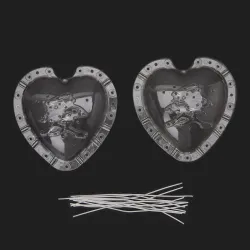 Mold Growing - Heart Shape - Hedelmien muotoilu