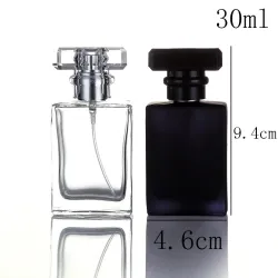 30ml - Parfum carré - Spray Glass - 1Pc