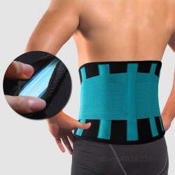 Back Brace - Waist Belt - Spine Support - Unisex - Breathable