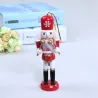DecoraciónNutcracker soldado muñeca - 1Pcs - madera - Navidad