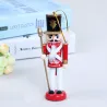 DecoraciónNutcracker soldado muñeca - 1Pcs - madera - Navidad