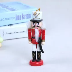 Nutcracker Soldier Doll - 1Pcs - Bois - Noël
