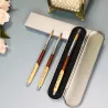 Akryl Nail Brush - Wood Handle