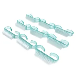 Cepillos de uñasCepillo de uñas acrílico - 4 Color - Nail Art - 10 Pcs/Lot