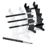 Nail Art - Brush Holder - Svart - Vit