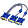 CablesCable separador VGA - macho a doble hembra - HD 1080P