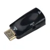 Adaptateur HDMI à VGA - diviseur mâle à femelle - 3,5 prises audio - convertisseur de câble