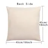 Dessin animé - mots drôles - housse de coussin - 45 * 45 cm
