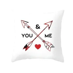 Pillow cover case - Valentine's Day - Love - Ms & Mr.