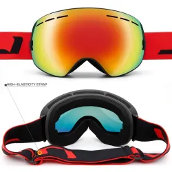 Gafasgafas de esquí - antifog - protección UV - lente intercambiable - unisex