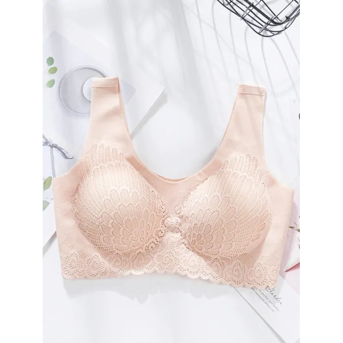 Sexy Spitze BH - drahtlos - Push-up - komfortabel
