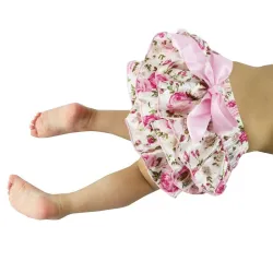 Baby Shorts mit Rüschen - Rock - bunte Windelabdeckung