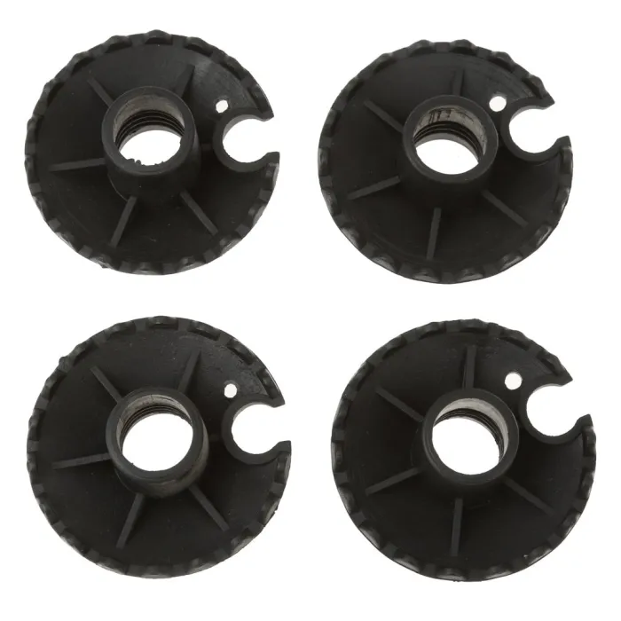 Rubber mud basket - for hiking sticks - 4cm - 4 pieces