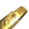 Plastikowe karty do gry w pokera - 24-karatowe złoto - design dolarówPuzzle & gry