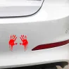 PegatinasManos sangrientas Zombie - pegatina de coche vinilo