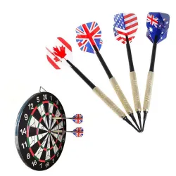 Professional darts - with extra plastic tips - for electronic dartboard - 12 pieces