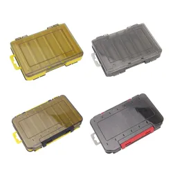 Boîtier Lure - boîte à double face - conteneur - organisateur - sac de rangement accessoires de pêche