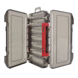 Kunstaaskoffer - dubbelzijdige doos - container - organizer - opbergkoffer voor visaccessoiresVissen