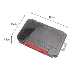 Lure case - doppelseitiger Kasten - Container - Veranstalter - Angelzubehör Aufbewahrungstasche