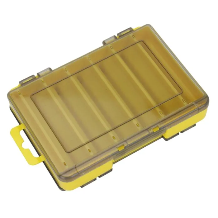 Kunstaaskoffer - dubbelzijdige doos - container - organizer - opbergkoffer voor visaccessoiresVissen