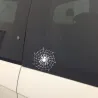Spin op een spinnenweb - autostickerStickers
