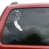 Lentävä lintu - vinyyliauto tarra
