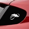 Vogelveer - vinyl autostickerStickers