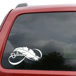 Vogelveer - vinyl autostickerStickers