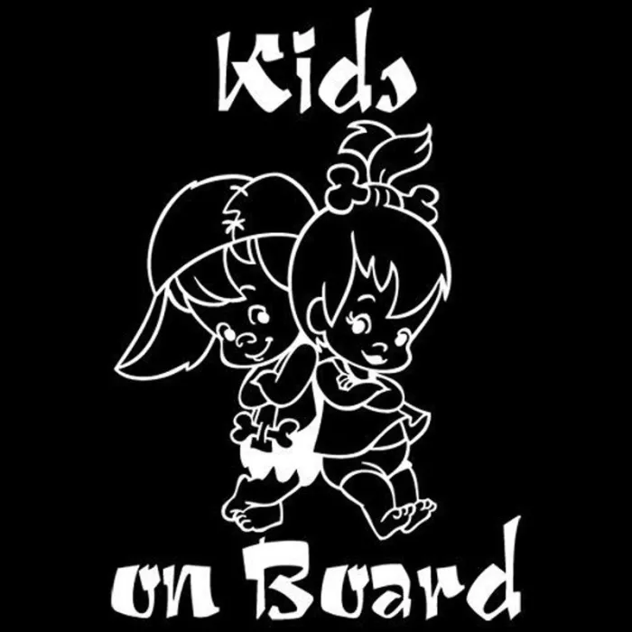 Kids On Board - vinyl autostickerStickers