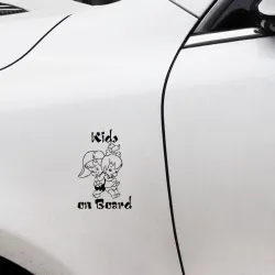 Kids On Board - naklejka winylowa na samochódNaklejki