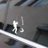 Go Fishing - autoadesivo - 9.2 * 15.2cm