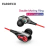 Casque in-ear avec microphone - double disque bas - casque