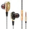 Ecouteurs câblés 3,5mm - casque stéréo avec microphone