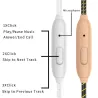 3.5mm - écouteurs de sport - filé - super basse - casque avec microphone