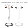 3.5mm - écouteurs de sport - filé - super basse - casque avec microphone