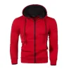 Lämmin hoodie zipper - pitkä hiha - polka-dot print