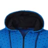Capacete quente com zíper - manga longa - polka-dot imprimir