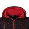 Hoodies & SudaderaCapucha caliente con cremallera - manga larga - impresión polka-dot