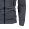 sweat à capuche avec fermeture à glissière - manches longues - polka-dot imprimer