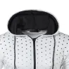 Warme hoodie met rits - lange mouw - stippenprintHoodies & Sweaters