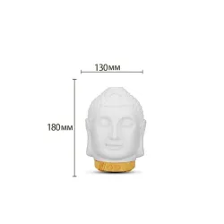Buddha-Kopf - Luftbefeuchter - Diffusor - Nachtlampe - LED - 100ml