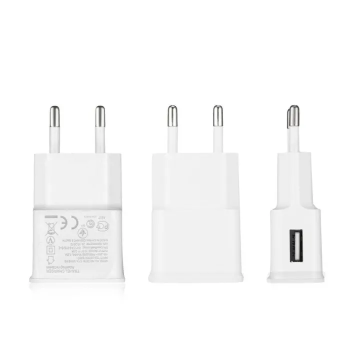 Universal fast charger - single USB port - adapter - EU plug
