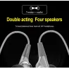 Ecouteurs câblés 3,5mm - casque stéréo avec microphone