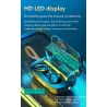 TWS - sans fil - Mini écouteurs Bluetooth - étanche - affichage LED