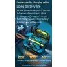 TWS - sans fil - Mini écouteurs Bluetooth - étanche - affichage LED
