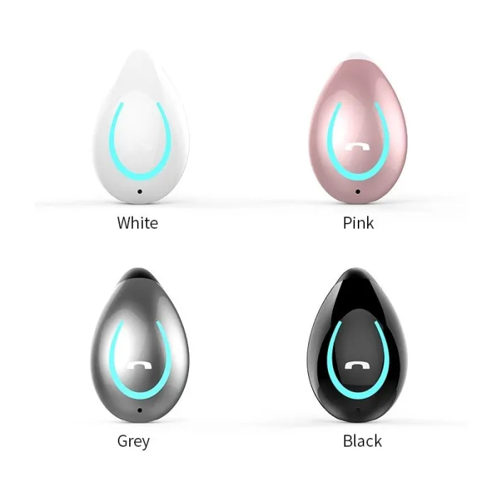 YX08 TWS - trådlös Bluetooth hörlur - bullerreducering - LED - enda öron headset