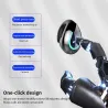 YX08 TWS - wireless Bluetooth earphone - noise reduction - LED - single ear headset