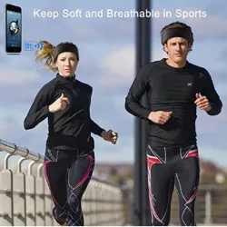 AuricularesHoja deportiva Bluetooth - auriculares estéreos - inalámbrico