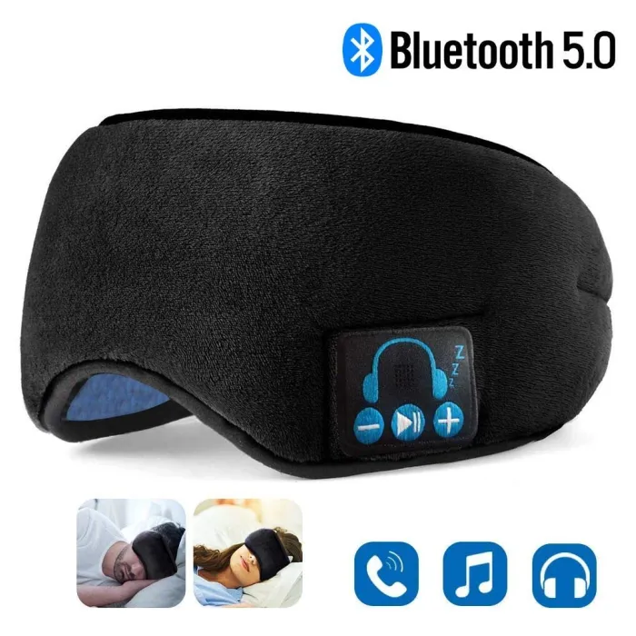 Bluetooth - casque sans fil - masque de couchage avec microphone