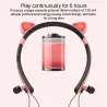 Auricolare Bluetooth - wireless - microfono - cuffie in-ear - Led orecchie di gatto luminose